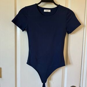 Babaton Blue Bodysuit